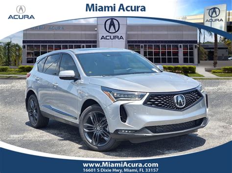 New Acura RDX With A Spec Package Sport Utility In Miami PL