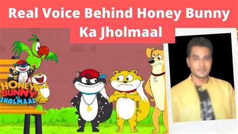 Real Voice Behind Honey Bunny Ka Jholmaal HINDI Dubbing Artist Of Honey Bunny Ka Jholmaal