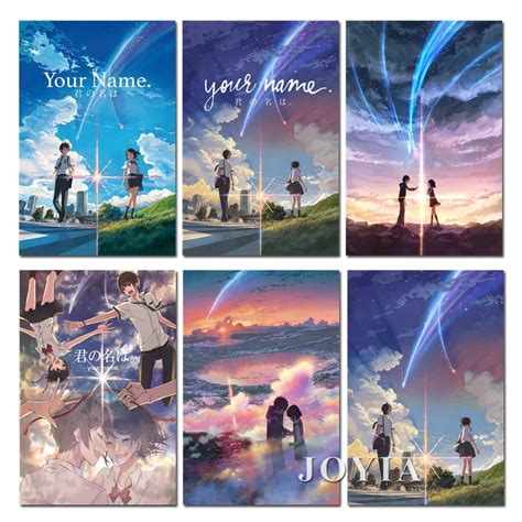 Manga Film Poster Anime Movie Prints Your Name Poster Kimi No Na Wa