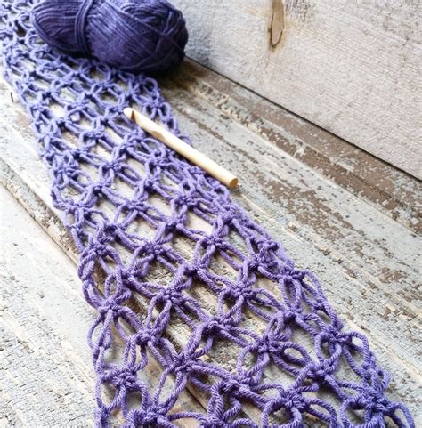 Celtic Love Knot Scarf Crochet Pattern Inspired By Claire