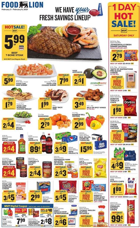 Food Lion Weekly Ad Feb 03 Feb 09 2021