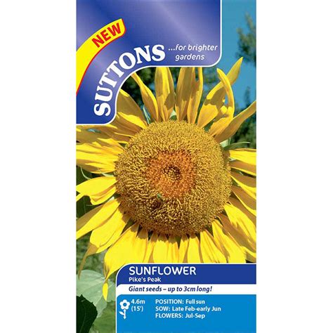 Suttons Pikes Peak Sunflower Seeds Yorkshire Trading Company