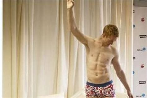Greg Rutherford Strips Down For Male Charity