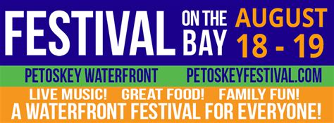 Petoskey Celebrates 15th Annual Festival On The Bay West Michigan