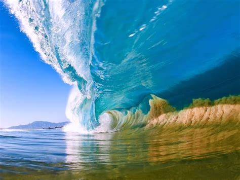 Natural Summer Ocean Wave Desktop Hd Wallpaper Summer Ocean 472711