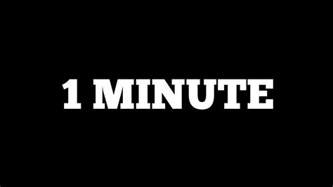 1 Minute Youtube