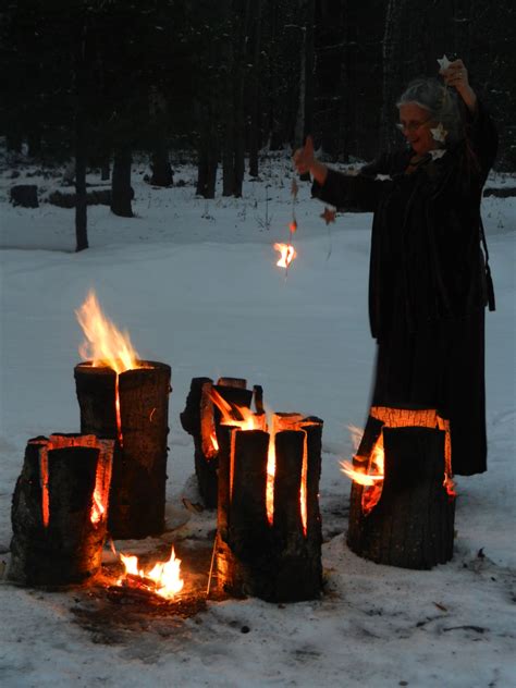 Winter Solstice Fire Embrace The Earths Renewal