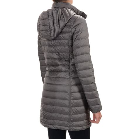 32 Degrees Packable Long Down Jacket For Women Save 60