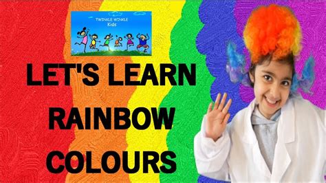 The Rainbow Colour Song Learn Colours Of The Rainbow Skittle