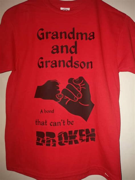 Grandma And Grandson Matching T Shirts Etsy
