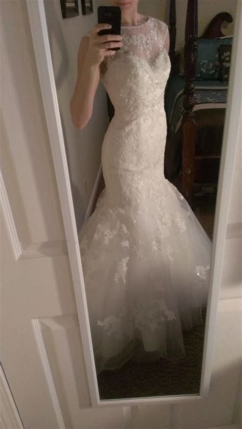 Now that you're familiar with the different wedding dress bustle types. Show me your tulle fit and flare/mermaid bustles!