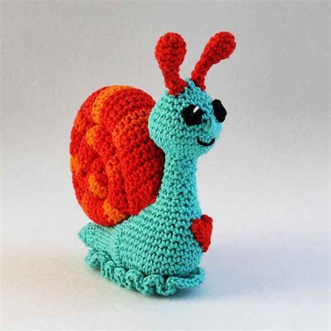 Free Crochet Snail Patterns Amigurumi Pattern