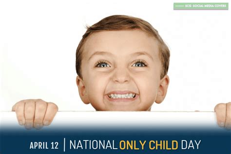 Scg Social Media Covers Banners National Only Child Day April 12