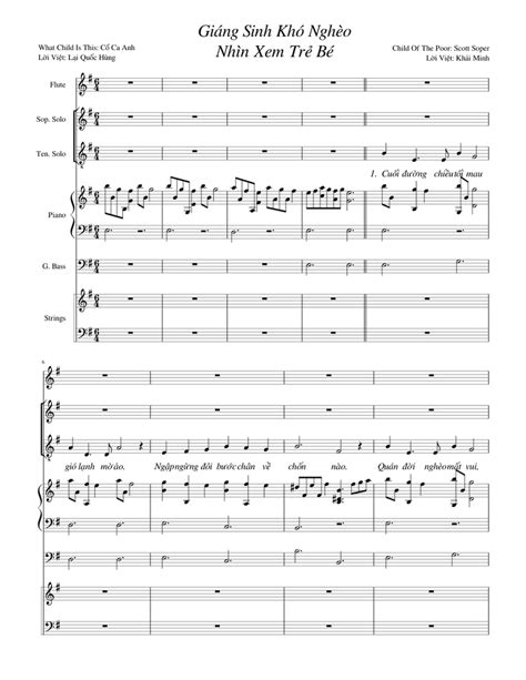 Child Of The Poor What Child Is This Sheet Music For Flute Violin