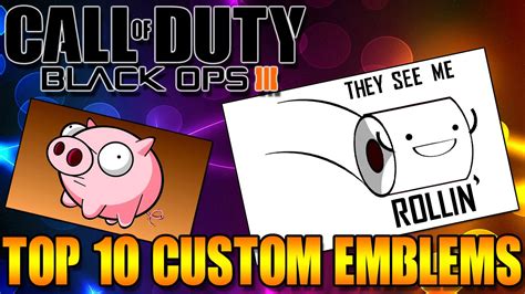Black Ops 3 Top 10 Best Custom Emblems Bo3 Top 10 Competition With