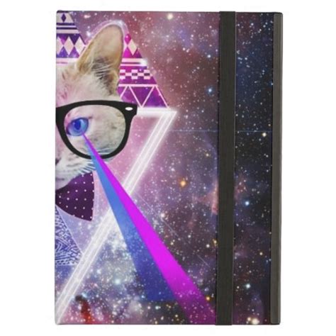 Hipster Galaxy Cat Ipad Air Cover Zazzle Galaxy Cat Ipad Air Cover