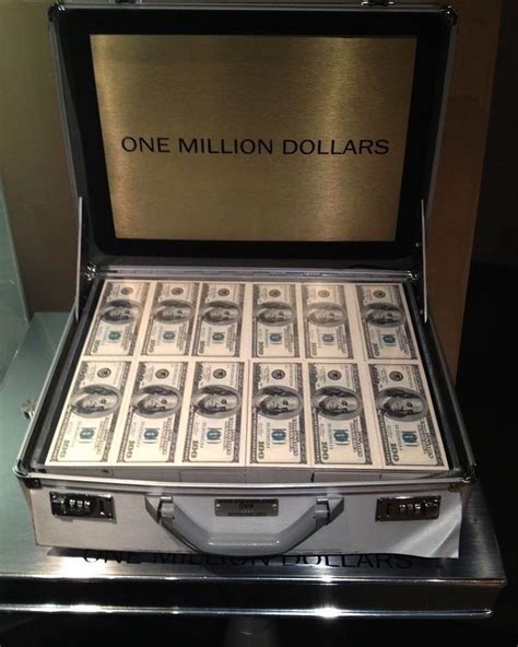 If You Wonder How Much Million Dollars In A Suitcase Looks Like