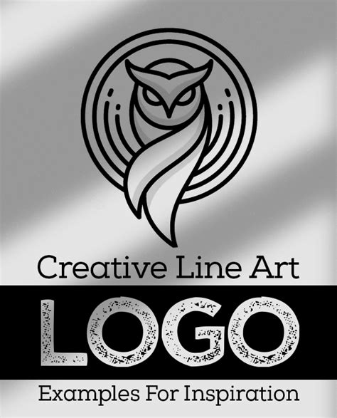 Creative Line Art Logo Examples 37 Great Logos Logos Graphic