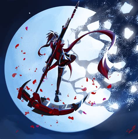 Rwby Dark Path Au Ruby Rose Moon Shana340 Rwby