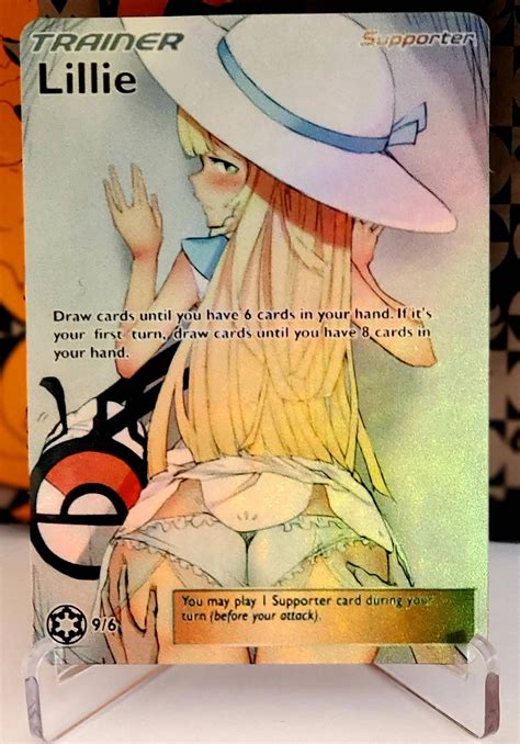 Custom Fan Made Orica Pokemon Card Lillie Full Art Etsy Österreich