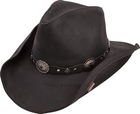 Stetson Roxbury Shapeable Leather Cowboy Western Hat At Amazon Mens