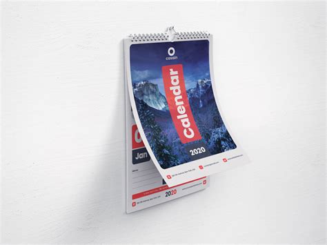 2020 Calendar Template By Dalibor Stankovic On Dribbble