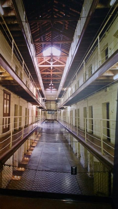 View Of Cells Inside Alcatraz The Original Prison As Seen In A Pic In