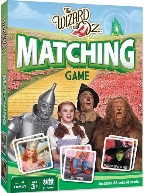 Masterpieces The Wizard Of Oz Matching Game Toys And Games