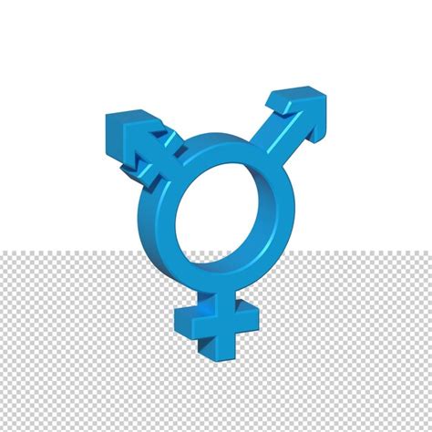 premium vector 3d gender symbol