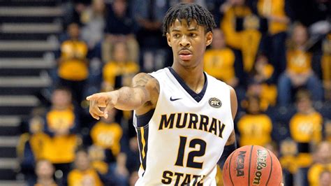 Ja Morants Triple Double Leads To Murray State Rout Of Marquette