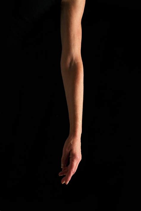Arm Against A Black Background Photograph By Victor De Schwanberg