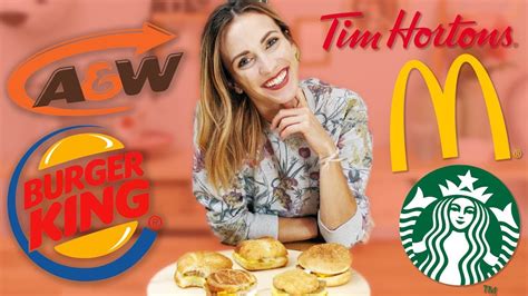 The Ultimate Fast Food Breakfast Sandwich Taste Test - YouTube