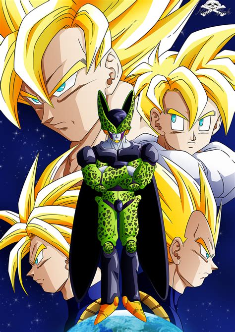 Supervegetafan Dragon Ball Z Manga Cell Saga Nicks Top 5 Favorite