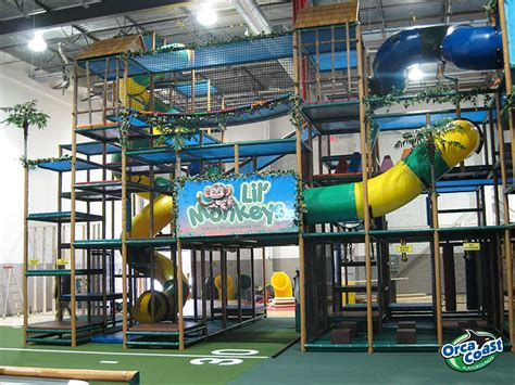 Lil Monkeys Indoor Playground Burlington On Orca Coast Playground