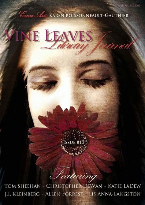 Vine Leaves Literary Journal Issue 13 Vine Leaves Literary Vines
