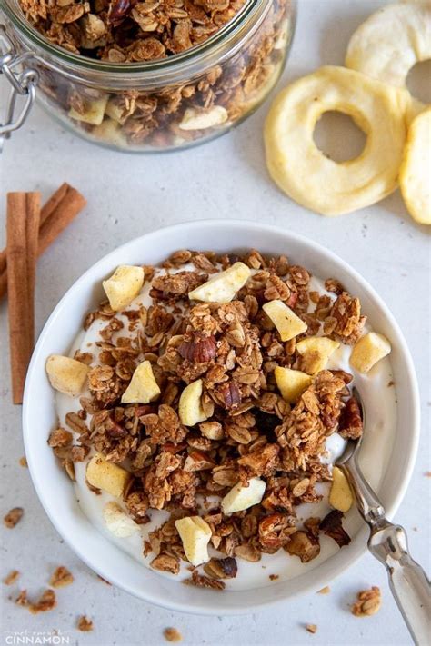 Healthy Apple Pie Granola Recipe Healthy Desserts Easy Granola