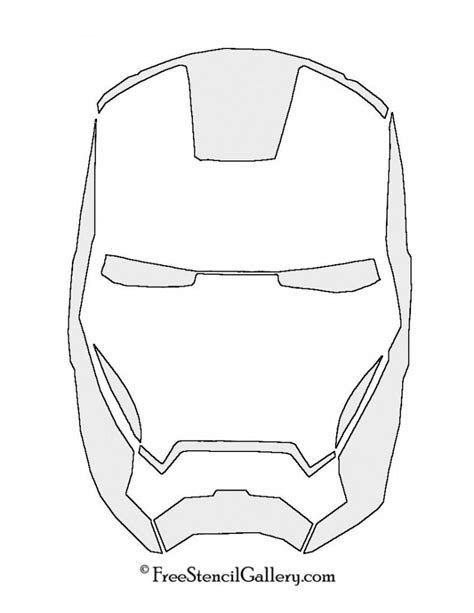 Discover 63 free iron man mask png images with transparent backgrounds. Iron Man Mask Stencil | Iron man mask, Iron man, Stencils