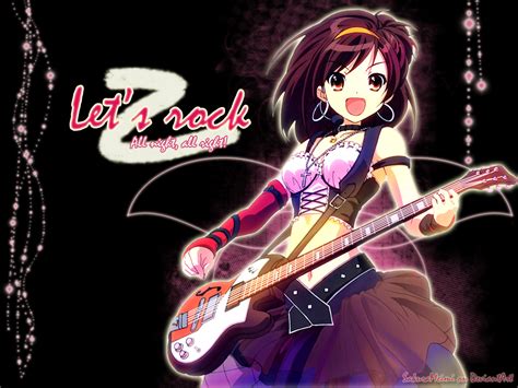 Guitar Anime Girl Msyugioh123 Photo 32707585 Fanpop