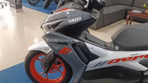 Yamaha Mio Aerox 155 Grey Vermillion Variant With Abs Review