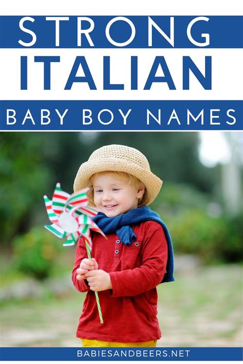 Strong Baby Boy Names Italian Baby Names Italian Names Boy Baby Boy