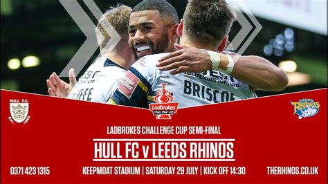 Leeds Rhinos Challenge Cup Semi Final Magic Moments Youtube