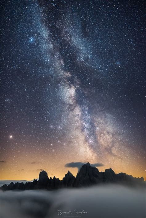 Italy Dolomites Milky Way Action Photo Tours