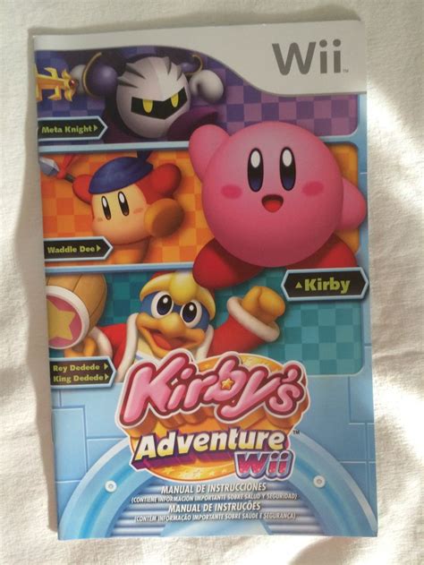 Kirbys Adventure Wii Manual Juegos De Plataformas Kirby Wii