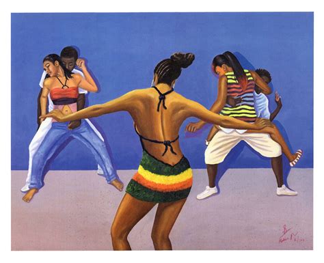 Jamaican Dancehall Slow Whine Dancehall Vibe Scene Art Etsy
