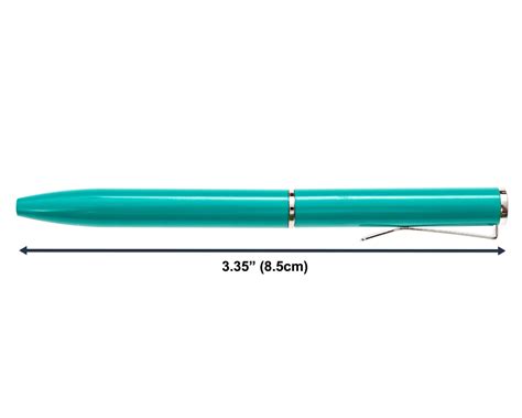 Small Teal Pen For Wallet Pocket Purse Or Planner Narwhalco