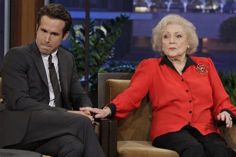 What Did Betty White Say About Ryan Reynolds Just Showbiz