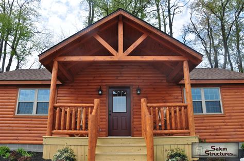 In case you're going to manufacture a log home, pick the log lodge organization who offers you the absolute best cheap modular log cabin homes prices estimation, custom log home carpet plans, and ensured evaluating. 24'x40' Valley View Modular Log Cabin | Cabins, Log Cabins ...