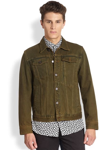 Green Denim Jacket Jacketin