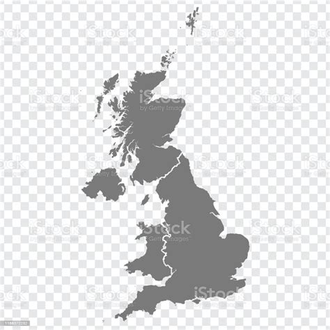 Blank Map Of United Kingdom High Quality Map Of Great