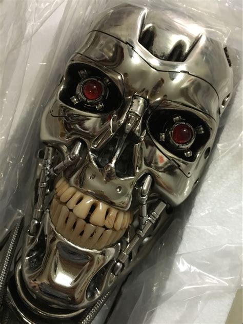 11 Terminator T2 Figure T800 Skull Endoskeleton Life Size Bust Replica